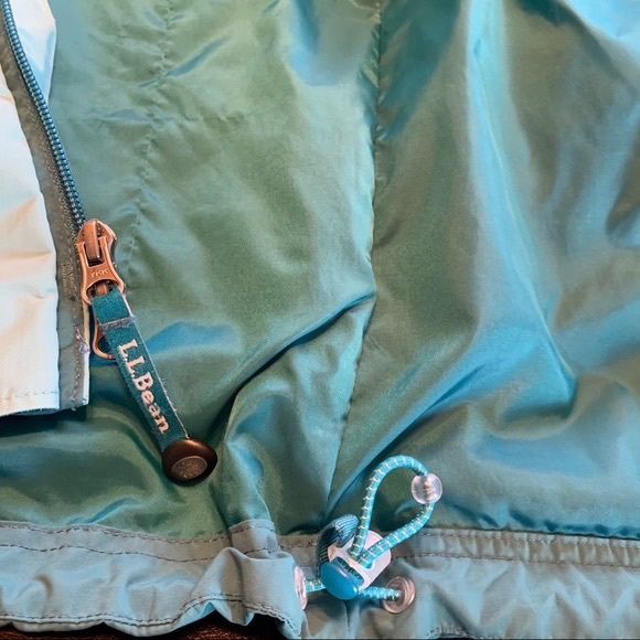 L.L. Bean Full Zip Hooded Jacket 4 Zip Pockets - Picture 10 of 16